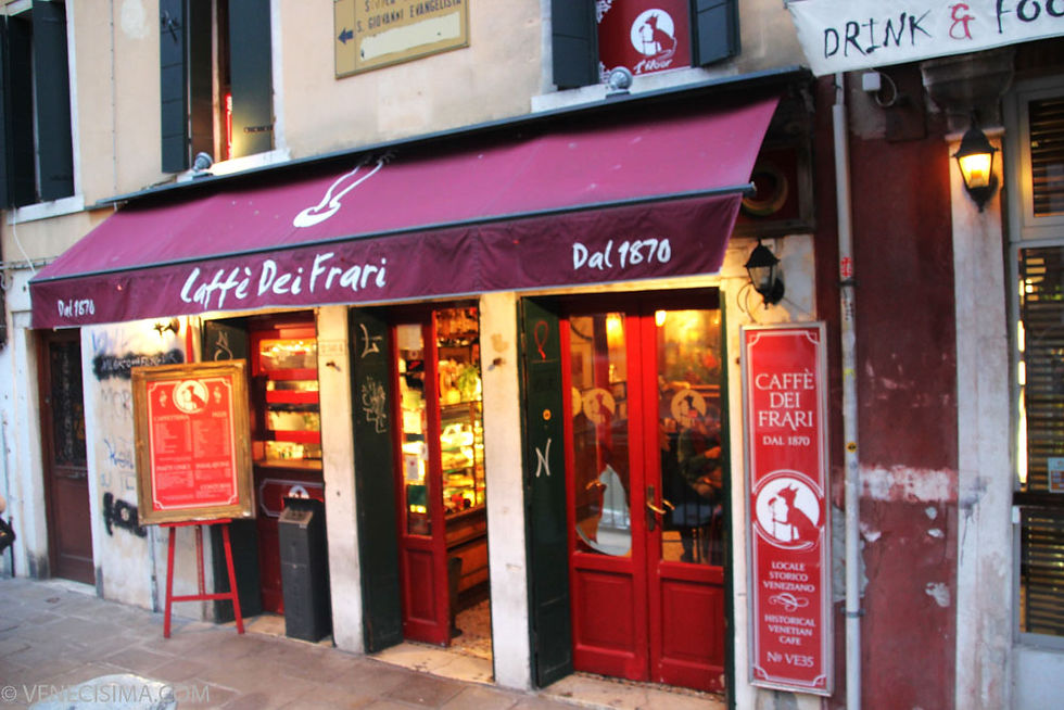 Caffè dei Frari, hogar del famoso gato Ninni