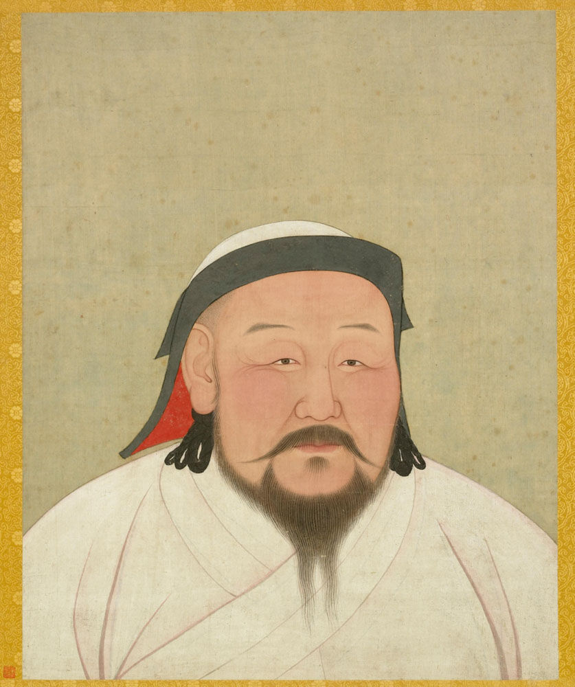 El emperador mongol Kublai Kan