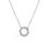 Thumbnail: Mini Chain Circle Necklace