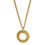Thumbnail: OPEN ROPE MEDALLION NECKLACE