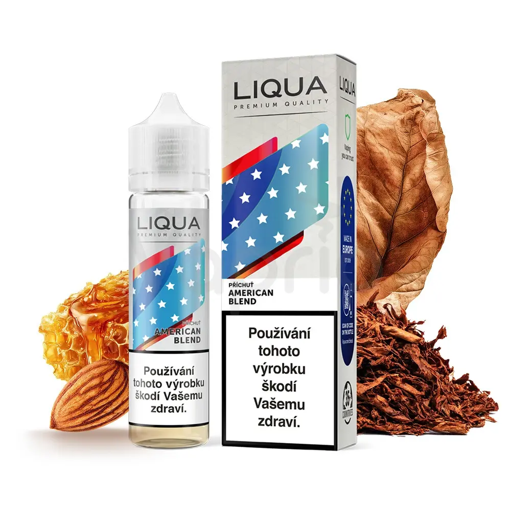 Liqua Mix&Go - American Blend (Americká tabáková směs)