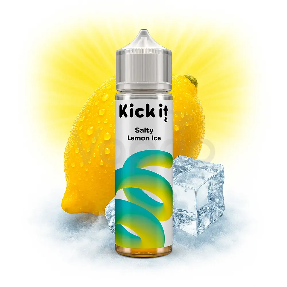 Kickit Chladivý slaný citron (Salty Lemon Ice)