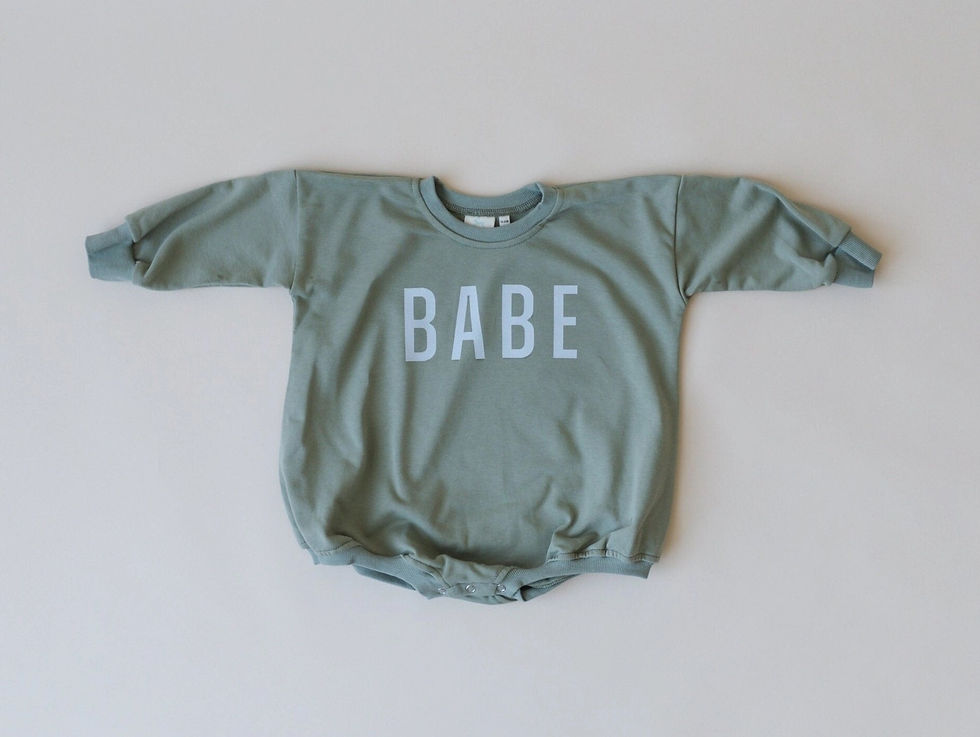 Thumbnail: BABE Oversized Bubble Romper