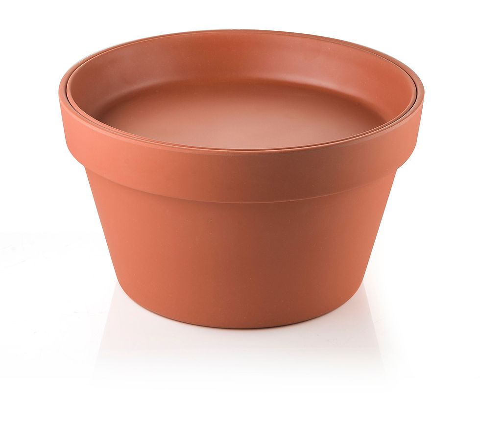 Thumbnail: HORTO Bamboo Fiber Bowl with Lid/Plate