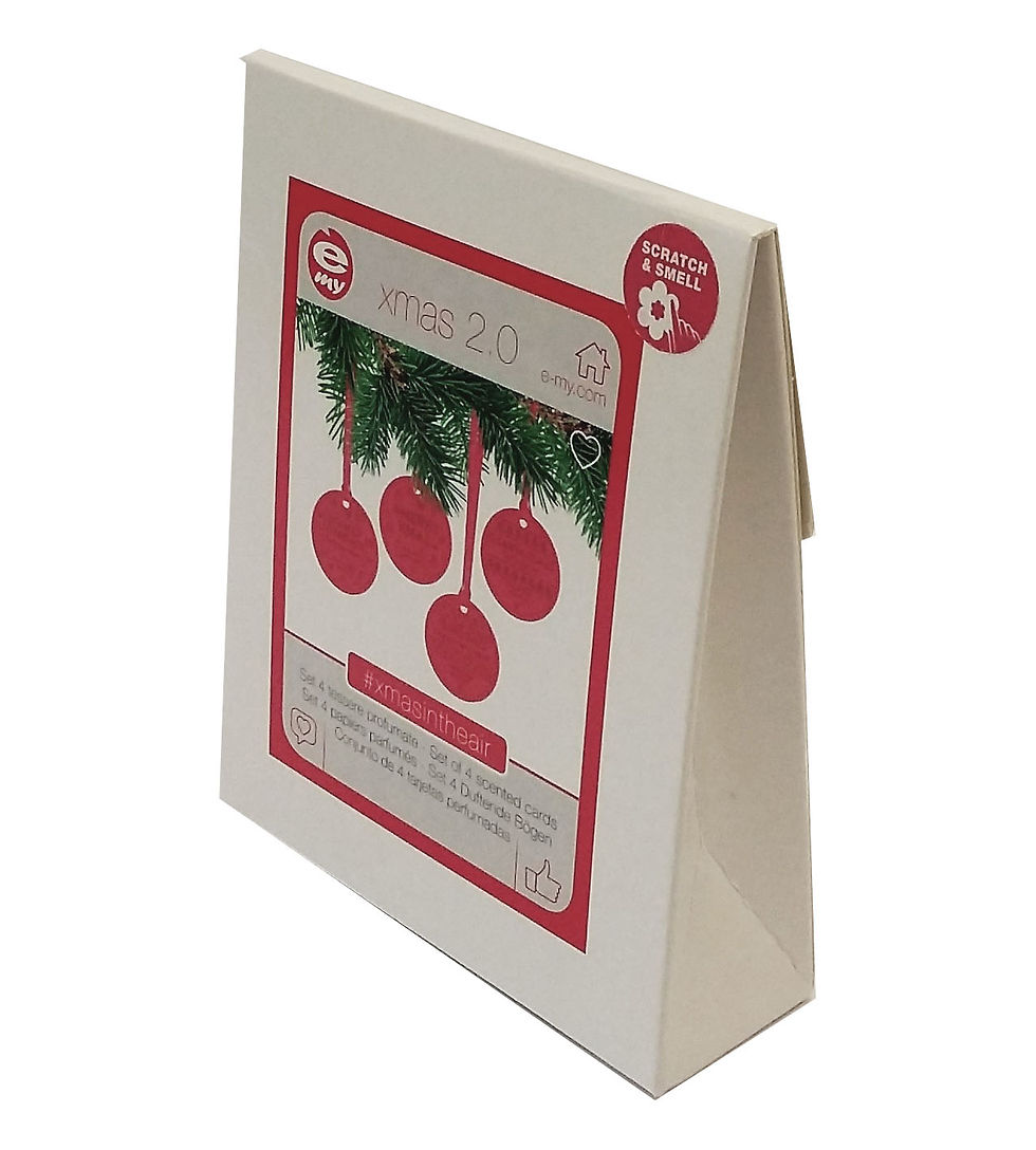 Thumbnail: XMAS 2.0 Set 4 Scented Cards