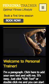 Deportes y Recreación plantillas web – Entrenamiento físico