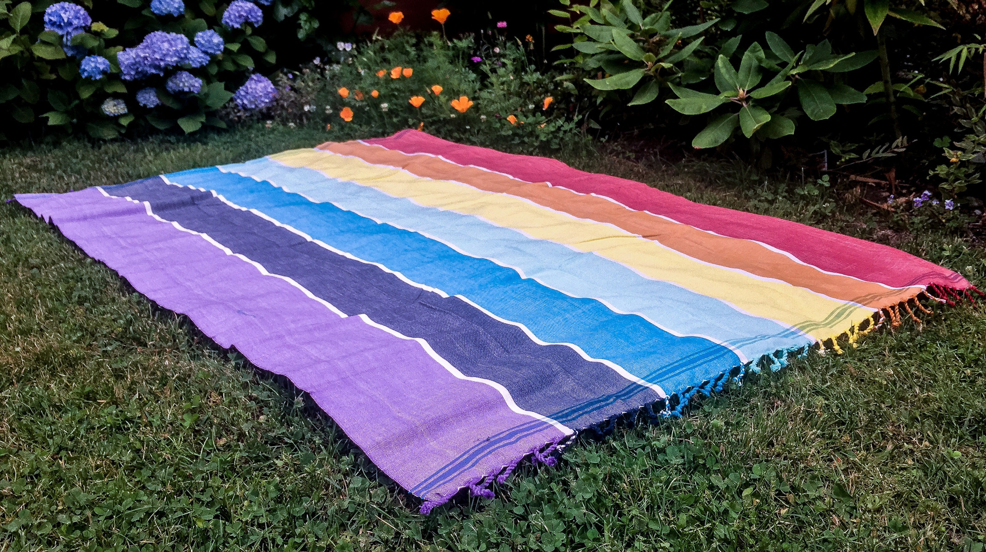 Kikoy - Classic Rainbow Stripe