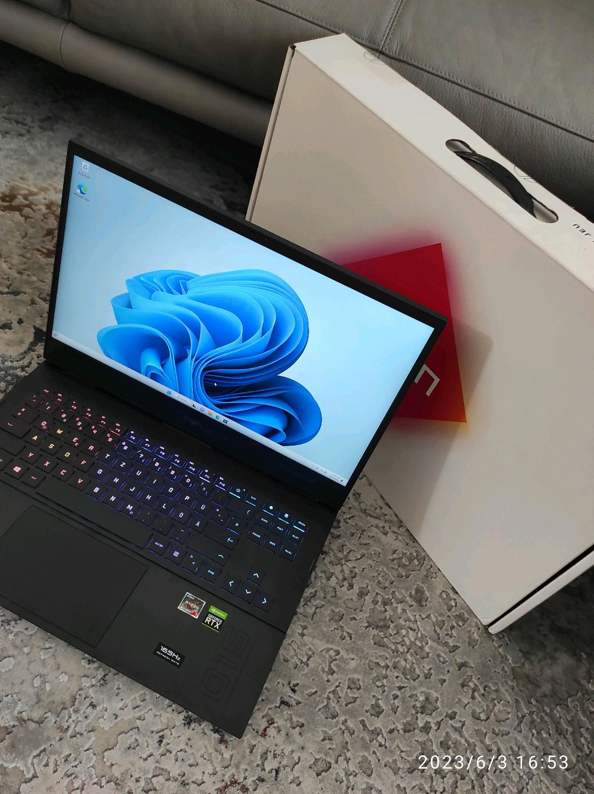 HP Omen R7 5. GEN. 16Gb Ram RTX 3070 (16-C0087ng)