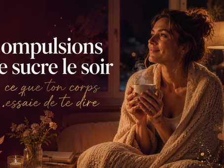 Compulsions de sucre le soir : ce que ton corps essaie de te dire