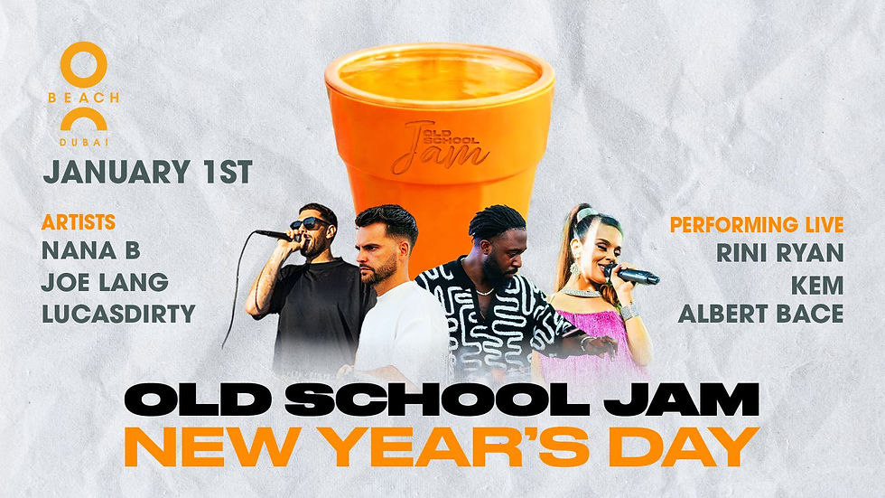 New Year's Day (1st Jan) 