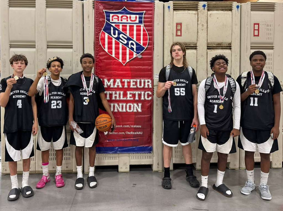 Left to Right: Carter, Adam, Myles, Logan, Odell, Xavier