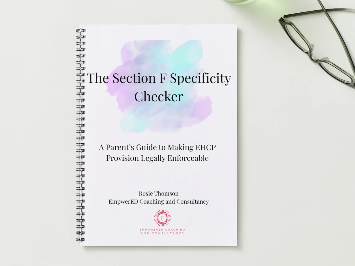 A Parent's Guide to Section F