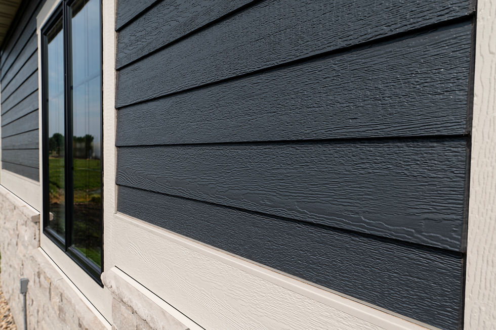 LP Smartside installed on a home
