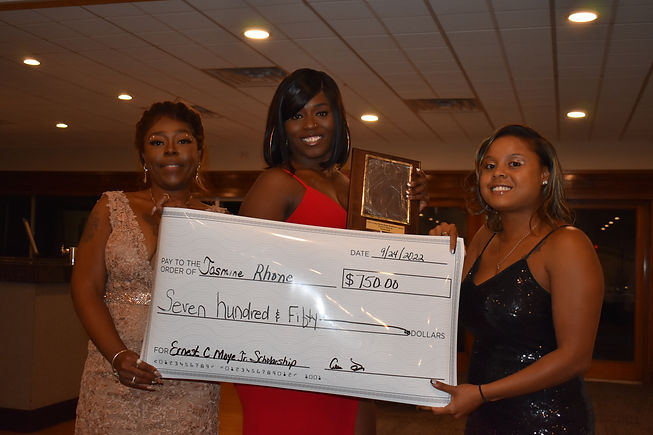 Scholarship awarded.JPG