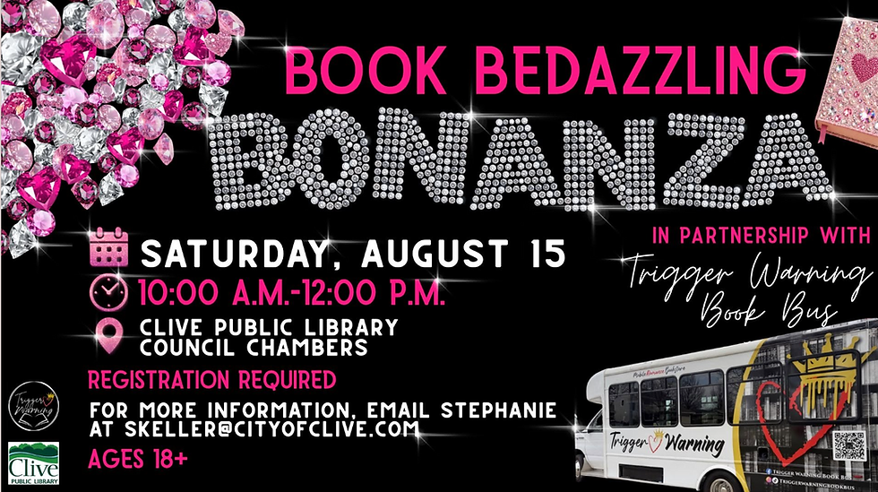 Book Bedazzling!!