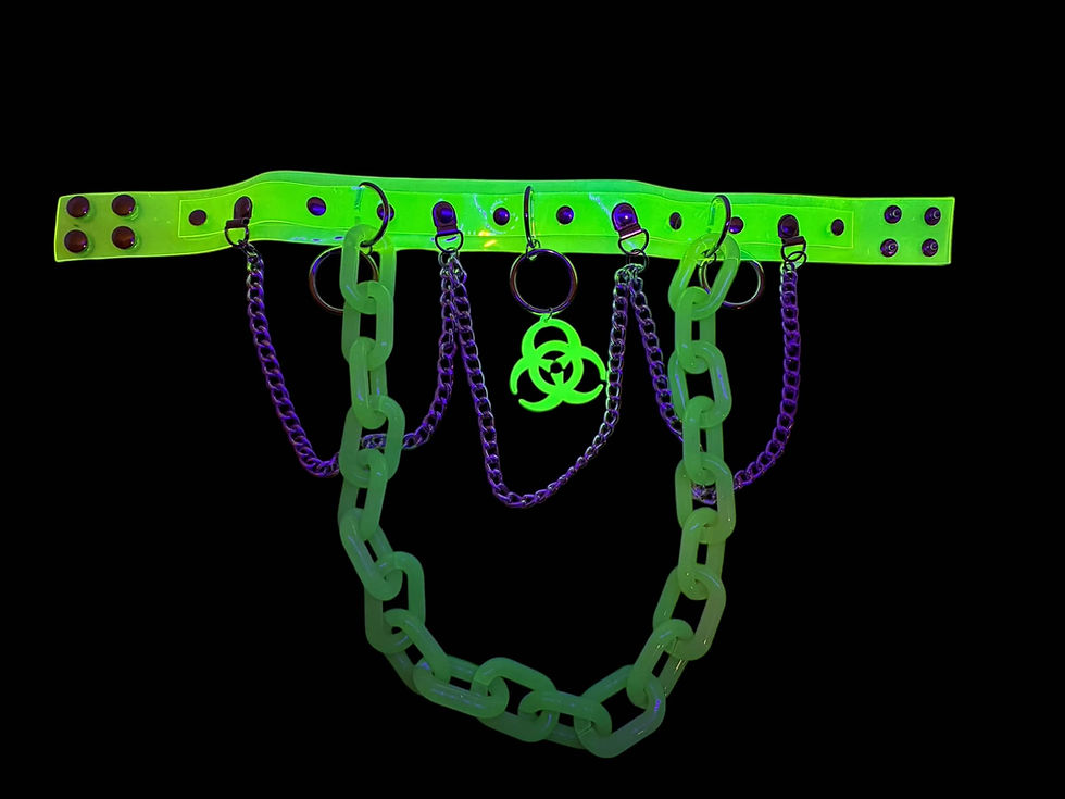 Thumbnail: Custom UV Green Choker
