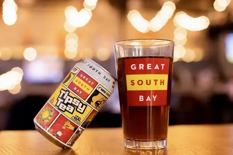 Photo of South Bay Brewery beer.