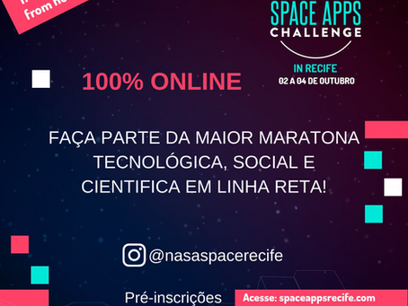 NASA Space Apps Challenge Edição 2020 acontece em outubro