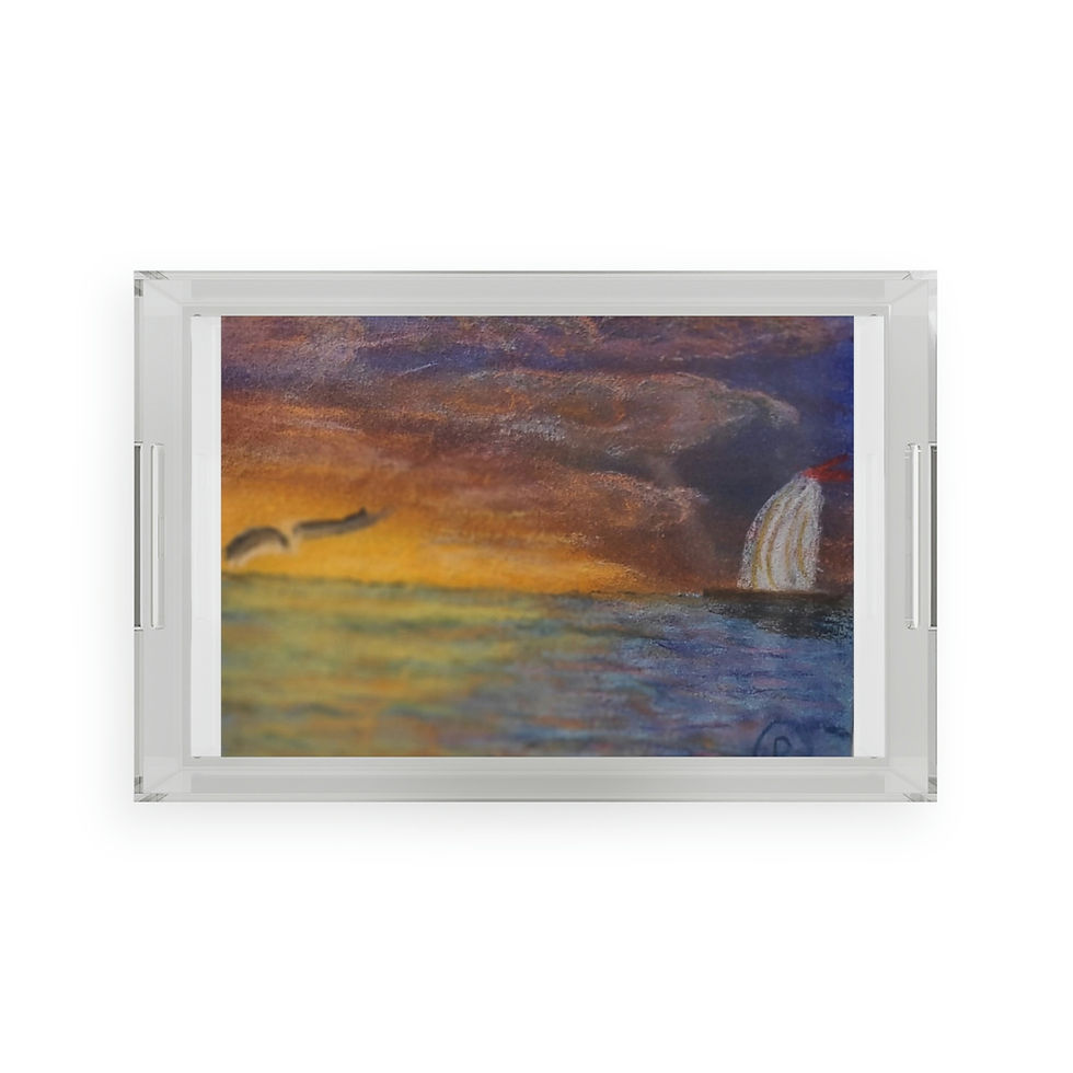 Thumbnail: Sailor's Delight - Acrylic Serving Tray