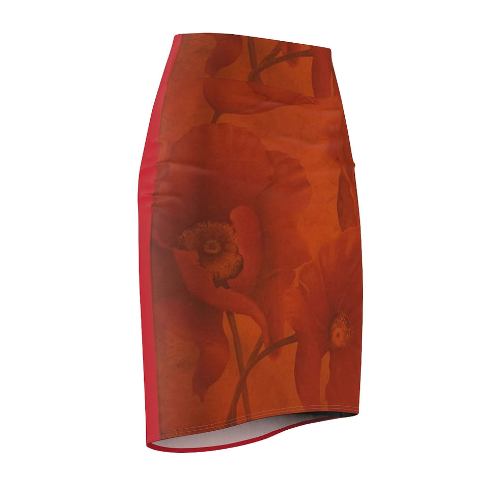 Thumbnail: Flower Power Pencil Skirt