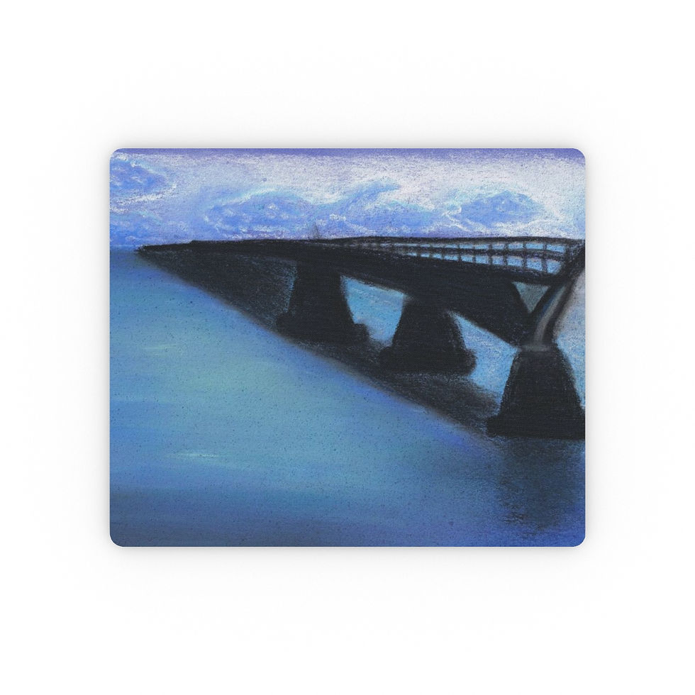 Thumbnail: Seven Mile Bridge Rectangular Mouse Pad