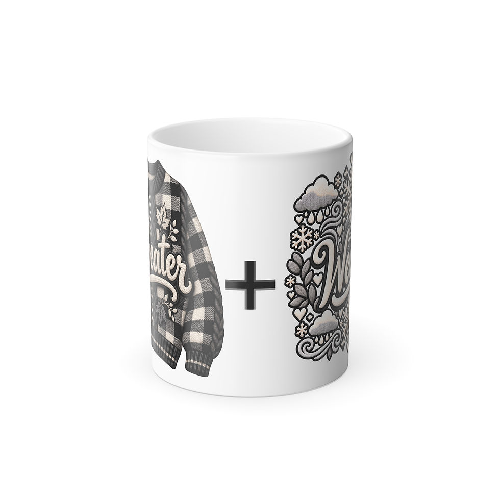 Thumbnail: Sweater Weather – Color Changing Mug