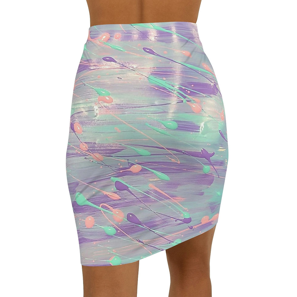 Thumbnail: Pop Art Women's Mini Skirt
