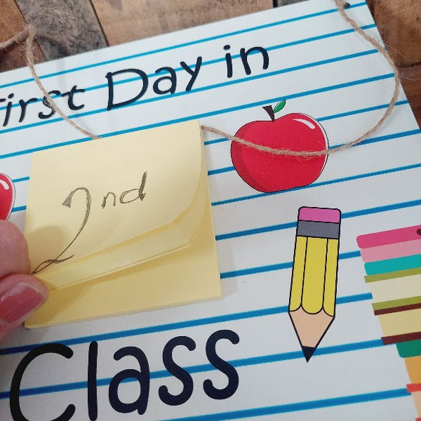 Thumbnail: Back to School Plaque