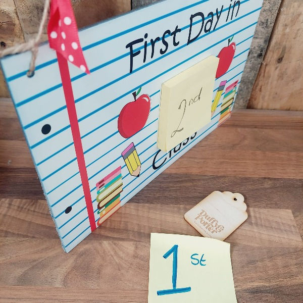 Thumbnail: Back to School Plaque