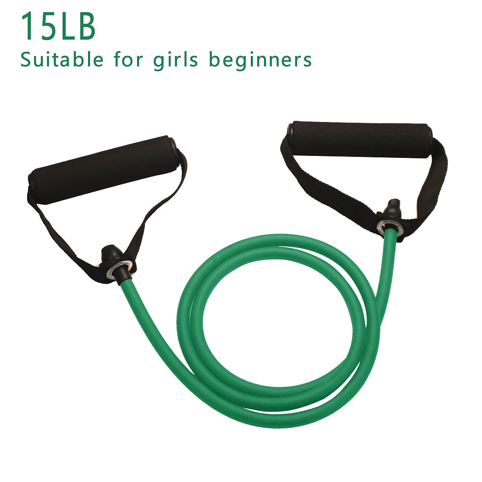 Thumbnail: Resistance Bands With Handles, Exercise Bands, Workout Bands With Handles For Me