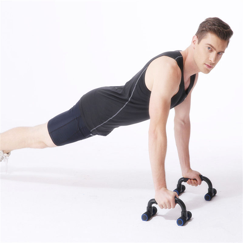 Thumbnail: Nonslip Push Up Stand Home Fitness Power Rack Gym Handles Push Up Bars Exercise 