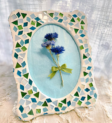 mosaic picture frame