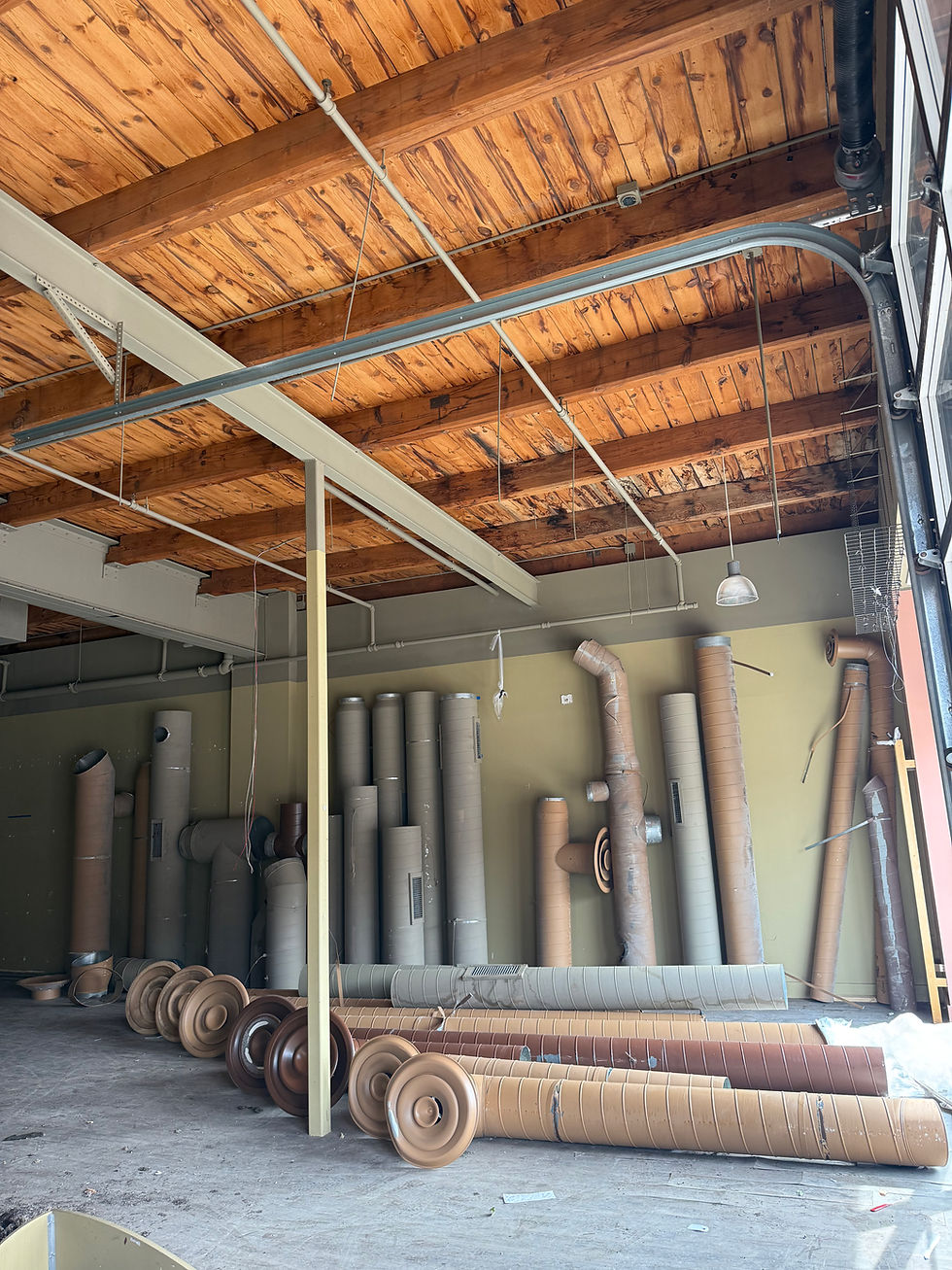 200’ Spiral HVAC Ducts