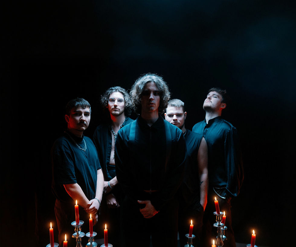 Fünf Mitglieder der Band IMPVLSE