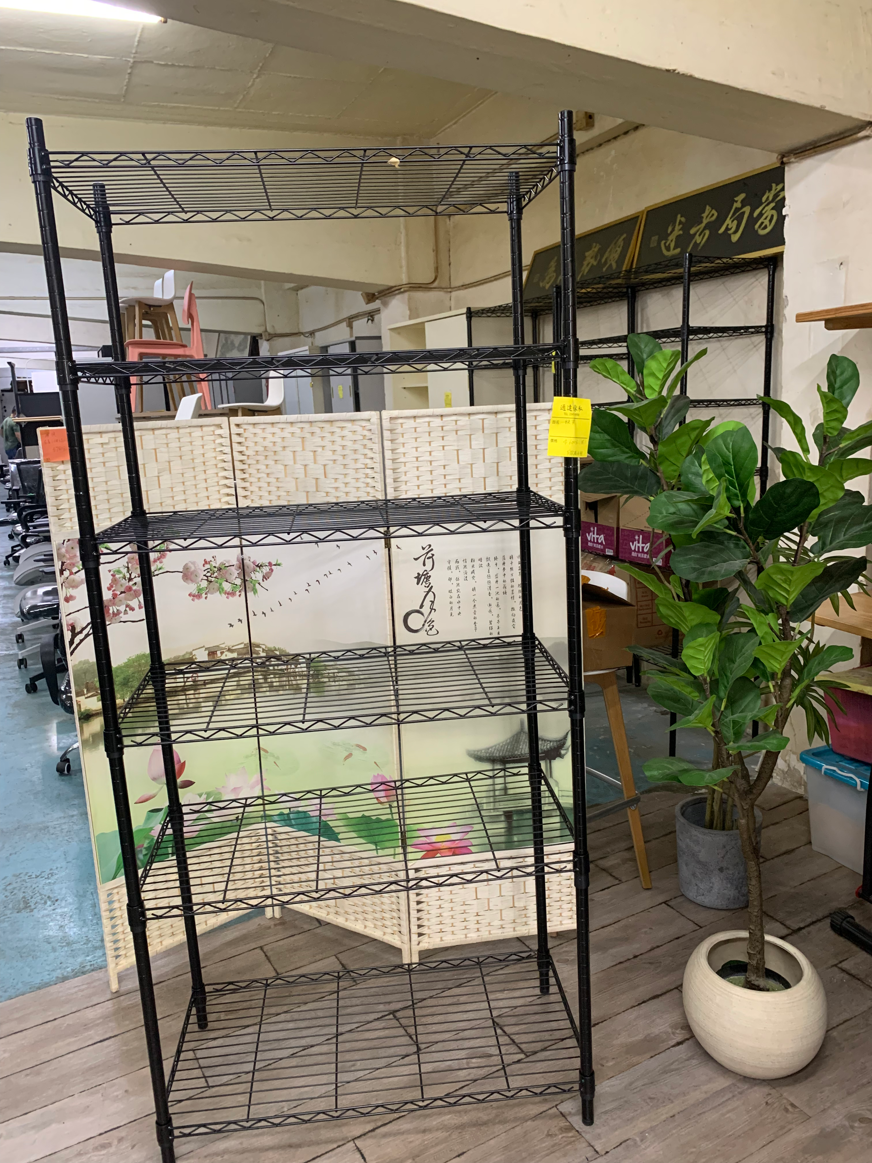 鐵層架 90cmx高200cm