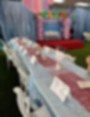 Lovely Custom Table Designs with Birthday Card Art Projects