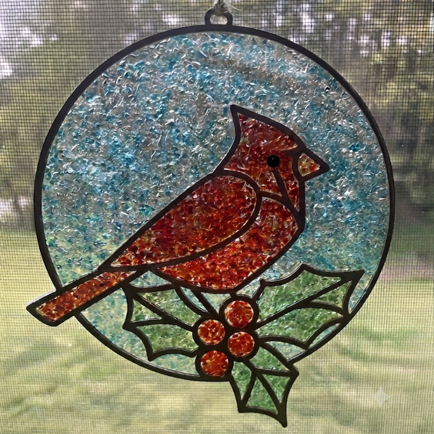 Sparkling Glass & Resin Ornament Workshop with Rustic Treasures