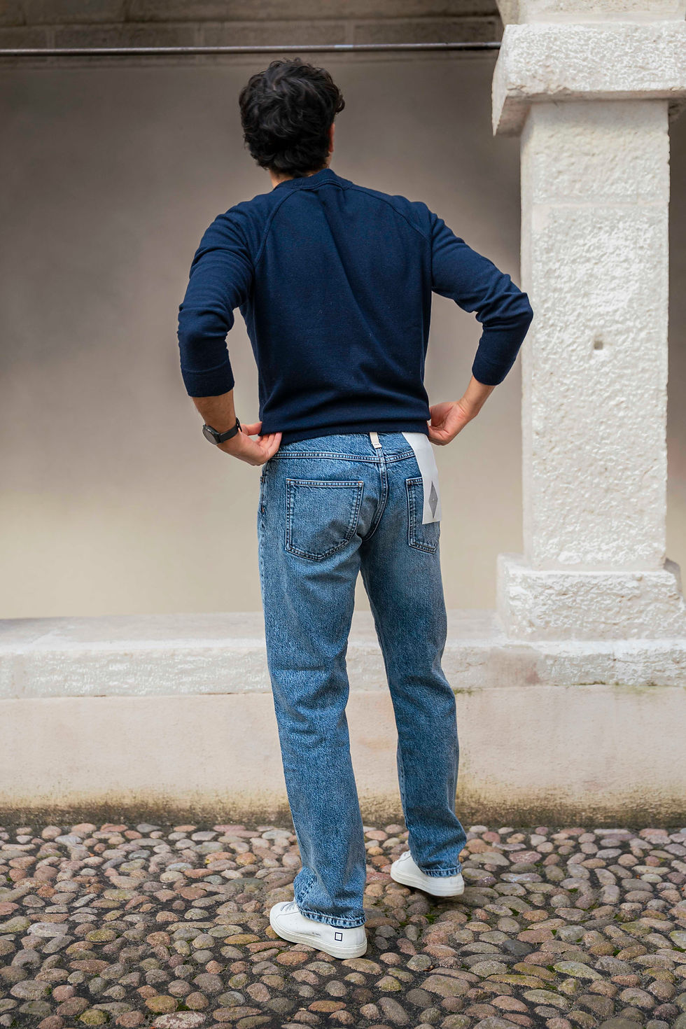 Miniatura: Jeans “James” Amish Marble Stone