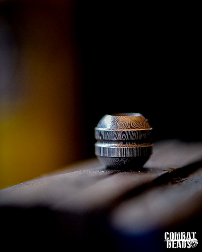Mini Fenja Damasteel Civilian bead