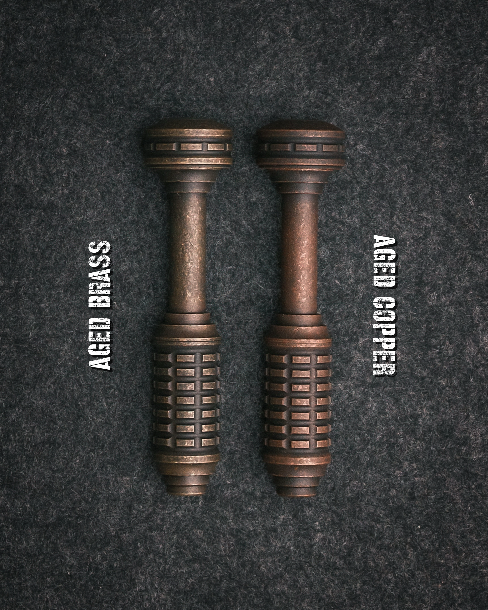 Brass and copper MKIII drivers 