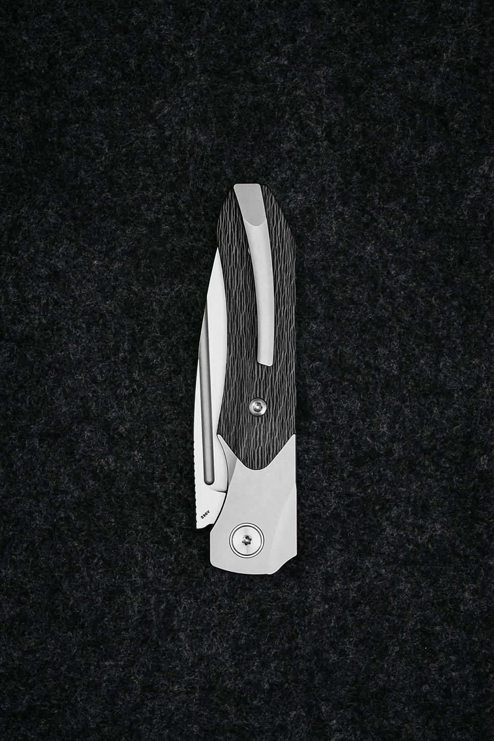 Thumbnail: 1946 in side cut fat carbon/horizontal hand rubbed 