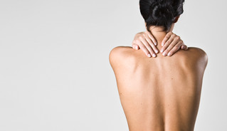 How do adjustments help with neck pain?