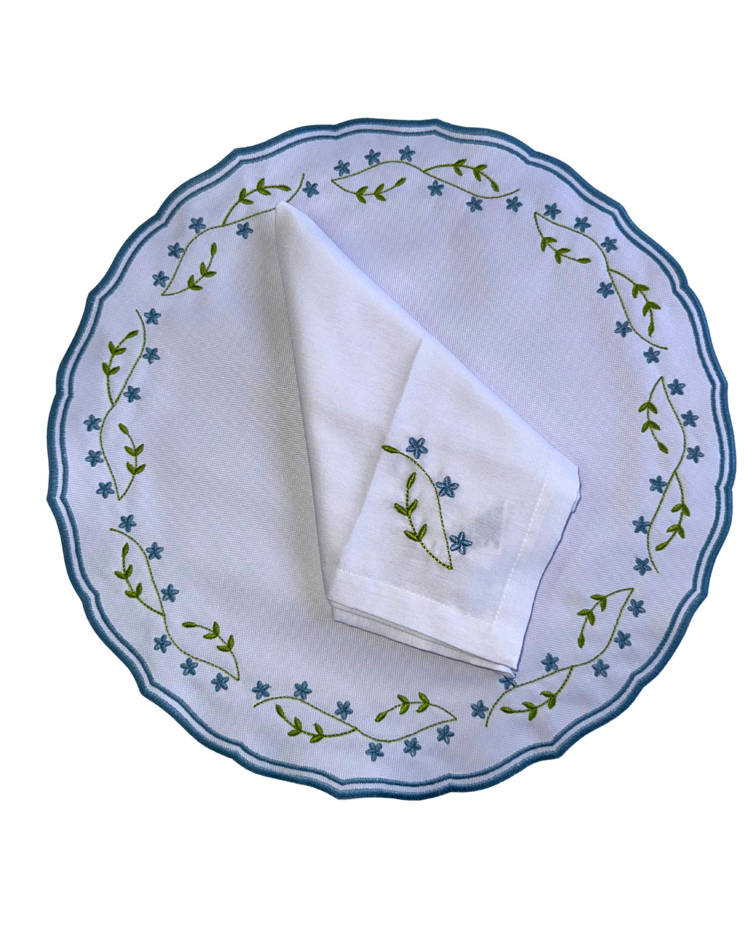 Jogo Americano Giardino Azzurro