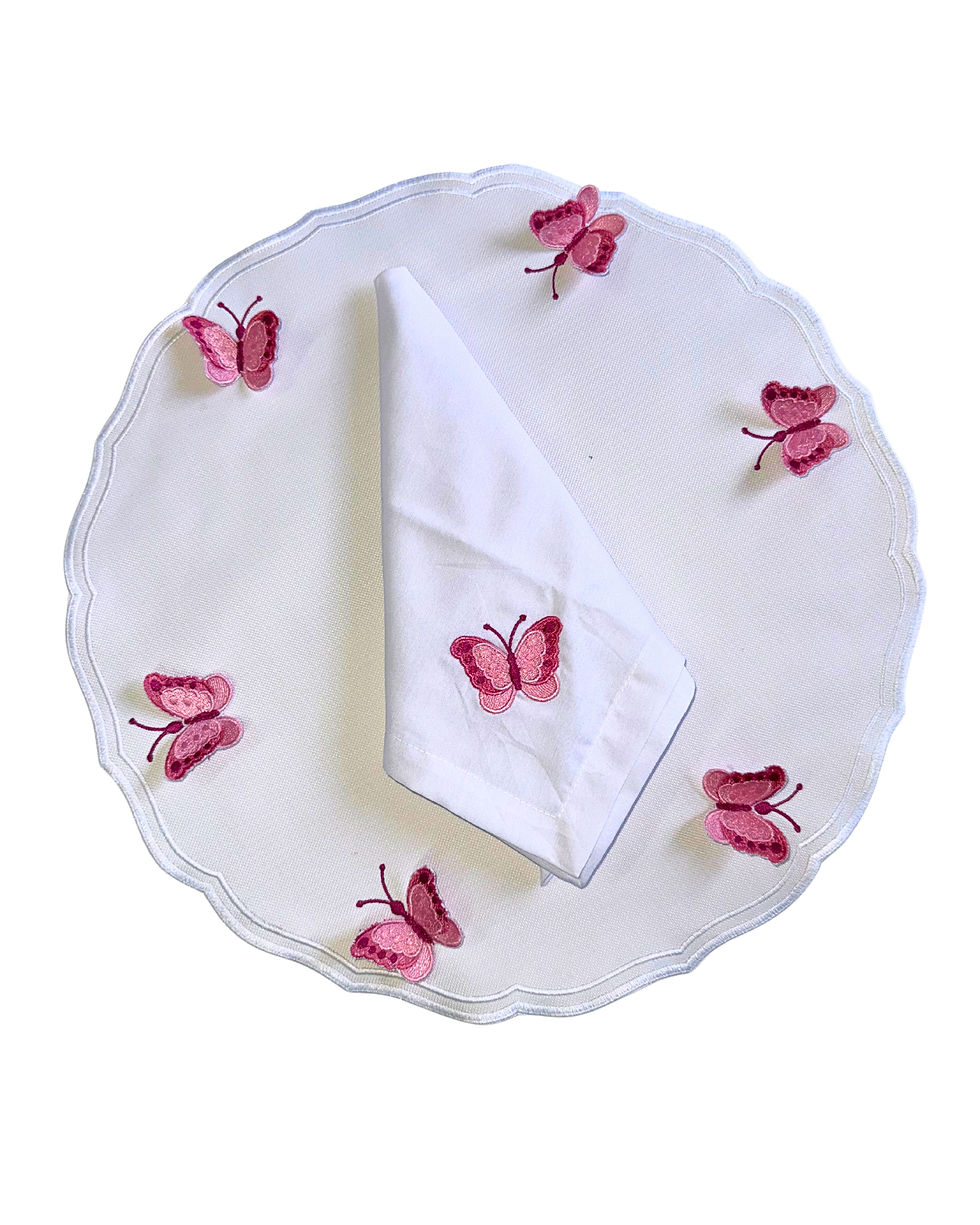 Guardanapo Farfalla Rosa