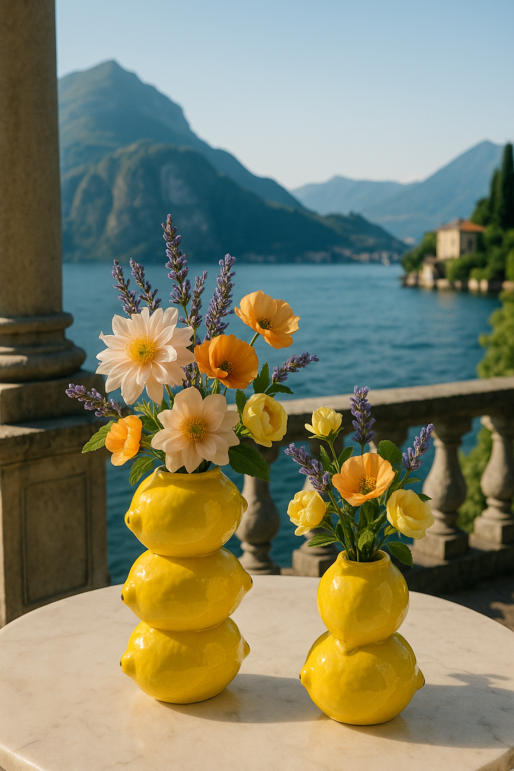 Vaso Decorativo duplo Limone - Fruttini 