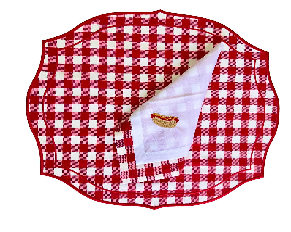 Jogo Americano Picnic Italiano