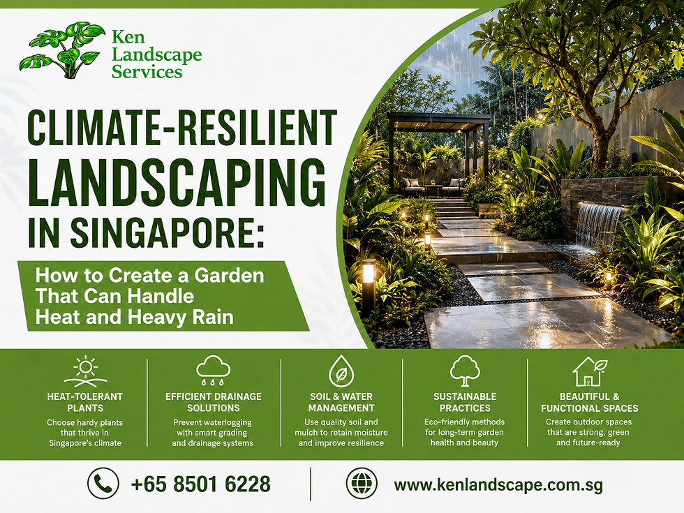 Landscaping Singapore | Ken Landscape Services