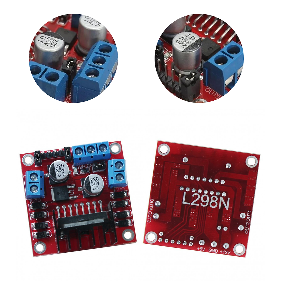Miniatura: Driver Motor Ponte P/ Projeto Arduino Hdupla L298n Automação
