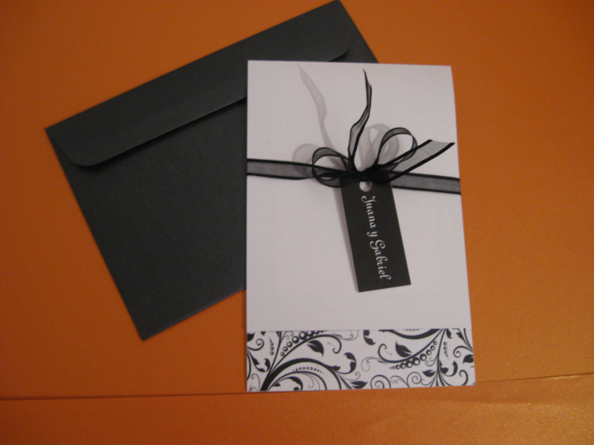 tarjeta casamiento