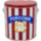 Thumbnail: One Gallon Decorative Popcorn Tin
